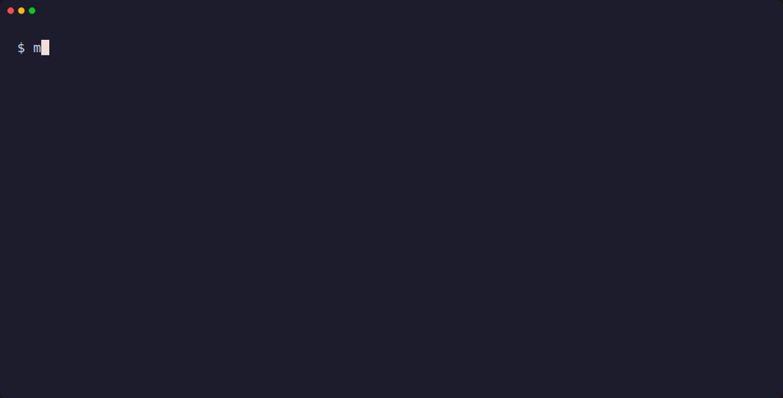 march on a terminal, then with its output sent to a log file