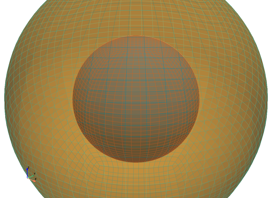 Volume seam continuity (k=0 vs outer layer)